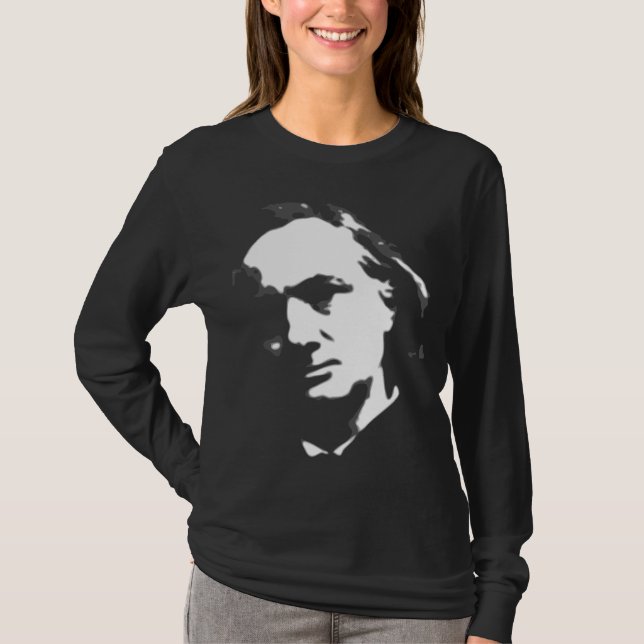 T-shirt de Charles Baudelaire (Frente)