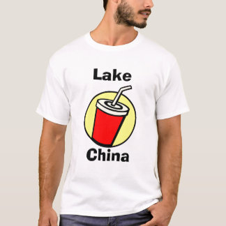 T-shirt de China do lago