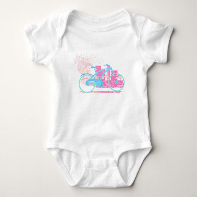 T-shirt de ciclagem do design (Frente)