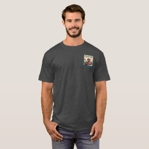 T-shirt de Cinzas de carvão vegetal