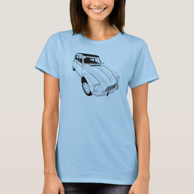 T-shirt de Citroen Dyane (Frente)