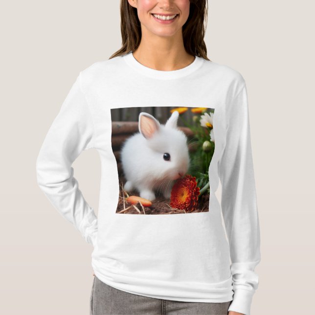 T-Shirt de Coelho Pequeno (Frente)