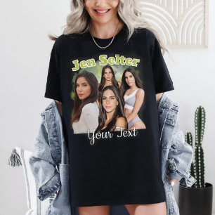T-Shirt de Colagem de Fotografias Personalizada ✨