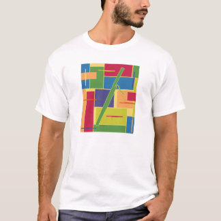 T-shirt de Colorblocks do fagote