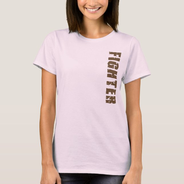T-Shirt de Combatente Orgânico (Frente)