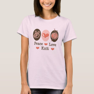 T-shirt de confecção de malhas da malha do amor 