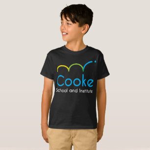 T-shirt de Cooke dos MIÚDOS, preto
