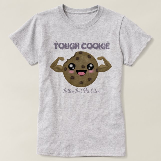 T-Shirt de Cookie Duro (Frente do Design)