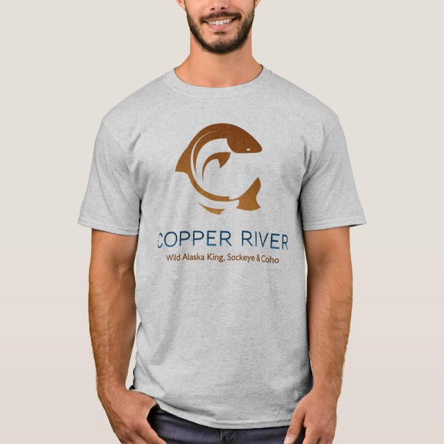 T-shirt de Copper River (Frente)