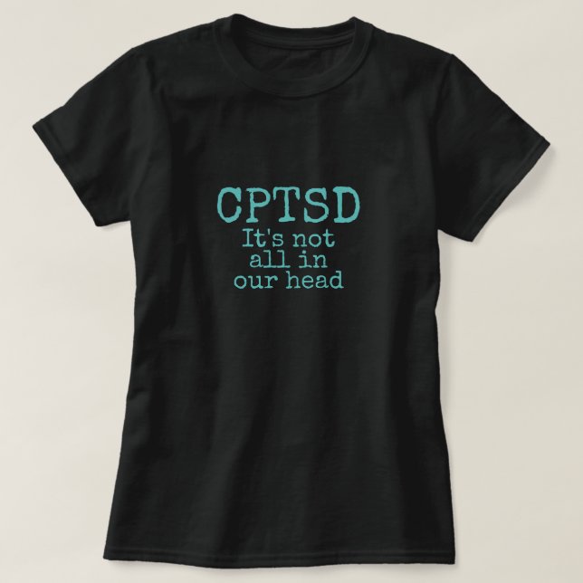 T-shirt de CPTSD (Frente do Design)