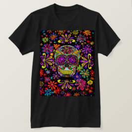 T-Shirt De Crânio De Açúcar