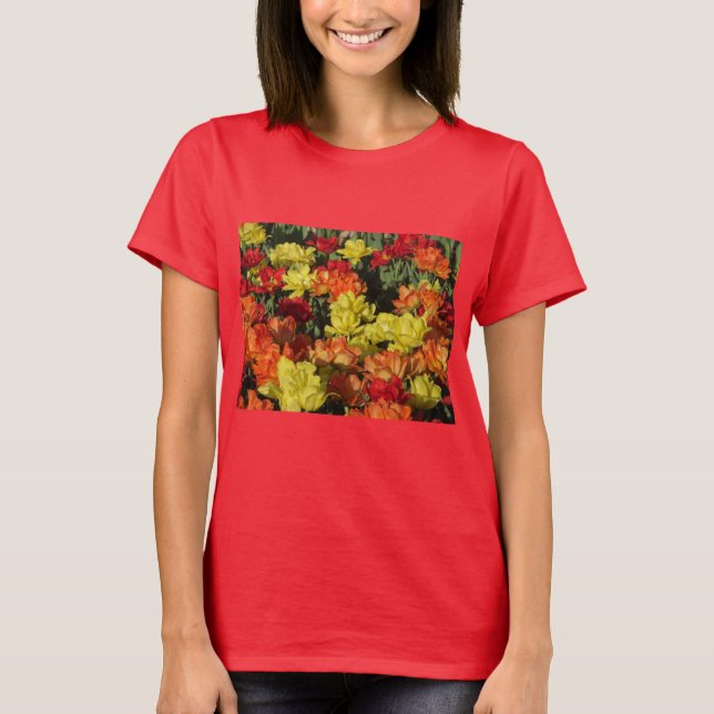 T-Shirt de craveiro (vermelho) (Frente)