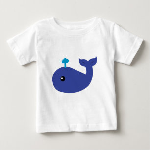 T-Shirt de Criança de Baleia