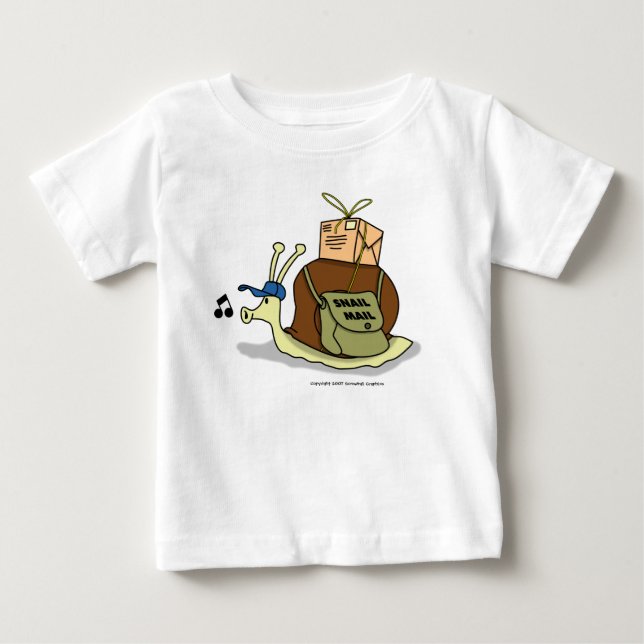T-Shirt de Criança de Correio (Frente)