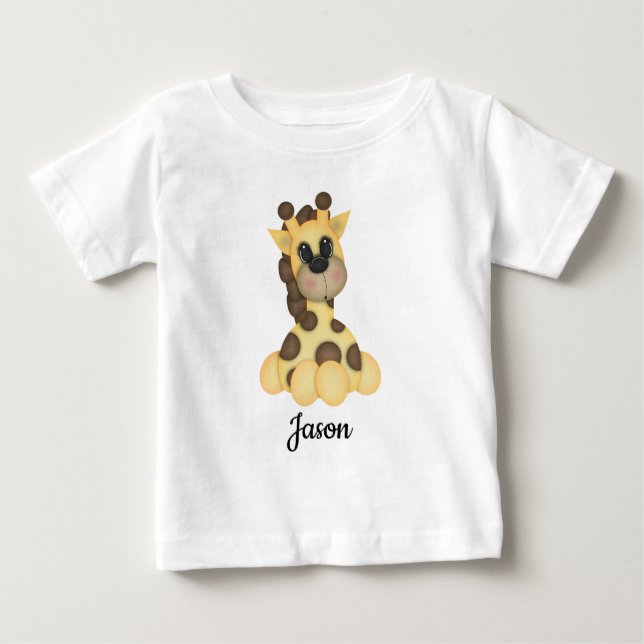 T-Shirt de Criança de Urso Brinquedo Giraffe (Frente)