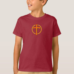 T-Shirt de Crianças da Cruz Cristã