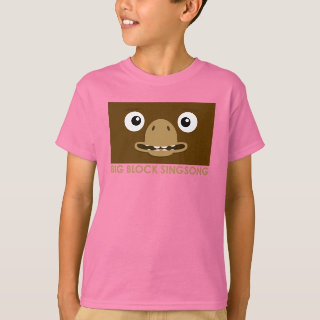 T-Shirt De Crianças De Moose BBSS (Frente)