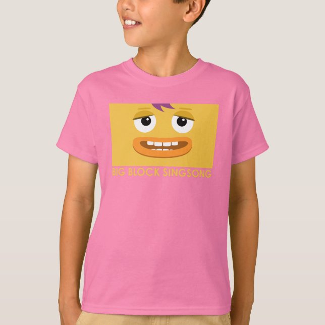 T-Shirt De Crianças De Rock E Roll BBSS (Frente)