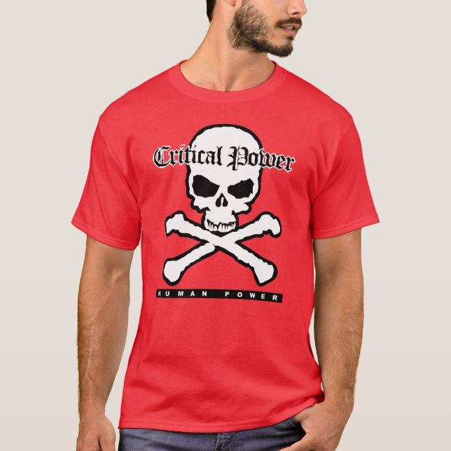 T-shirt de CriticalPower (Frente)