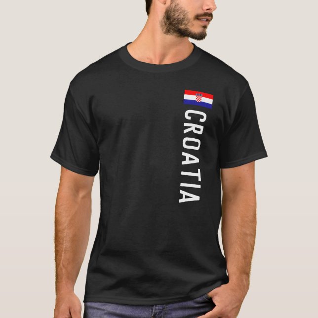 T-shirt de Croatia (Frente)
