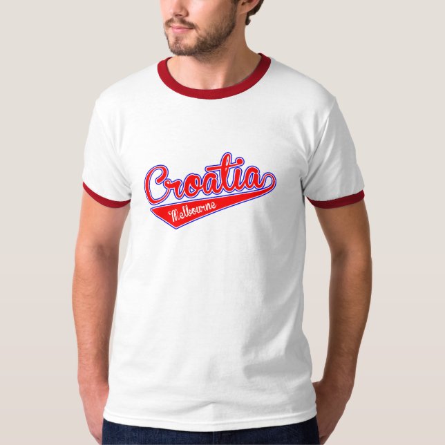T-shirt de Croatia Melbourne (Frente)