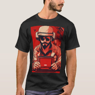 T-Shirt de Crônicas de Jogos Retro Quest