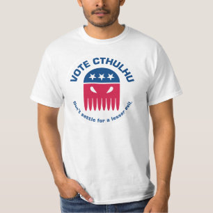 T-shirt de Cthulhu do voto