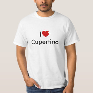t-shirt de Cupertino do iLove