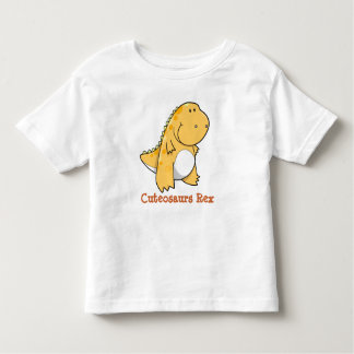 T-shirt de Cuteosaurs do dinossauro de Rex do