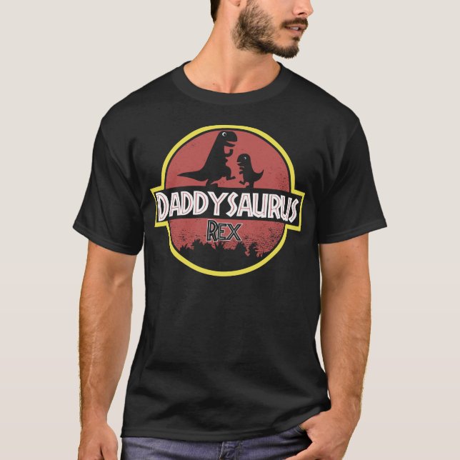 T-shirt de Daddysaurus Rex (Frente)