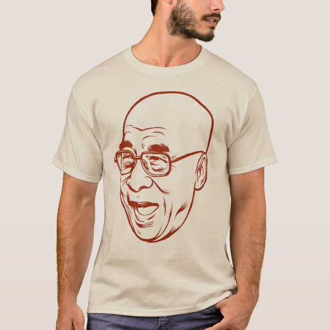 T-shirt de Dalai Lama (Frente)
