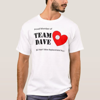 T-shirt de Dave da equipe