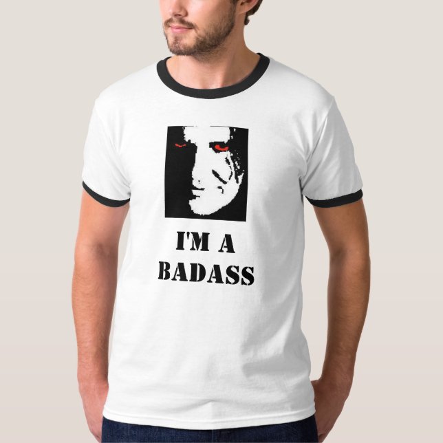 T-SHIRT DE DAVE EVANS BADASS (Frente)