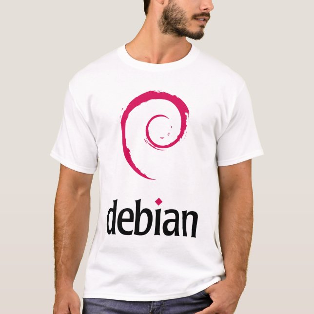 T-shirt de Debian (Frente)