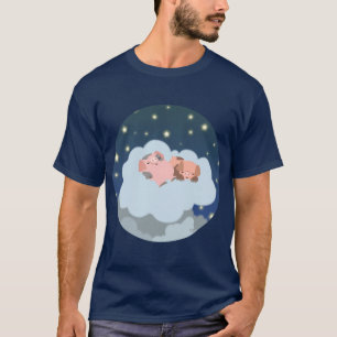 T-shirt de descanso dos desenhos animados dos