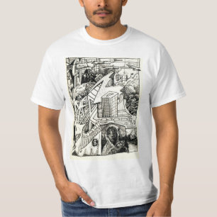 T-shirt de desenho "Modern Warfare"