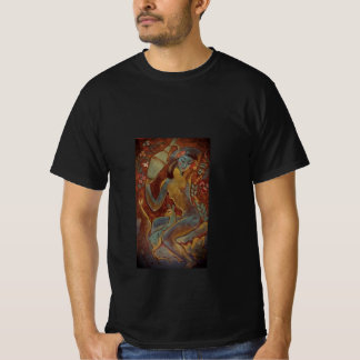 T-shirt de design de arte única