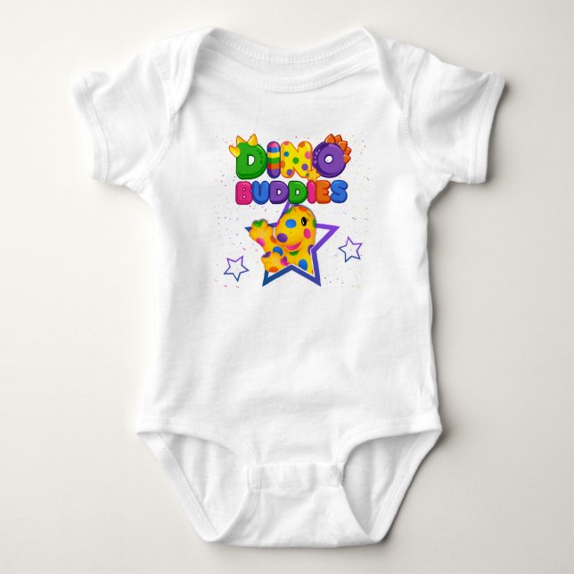 T-shirt de Dino-Buddies™ - cena de Rollo w/Star (Frente)