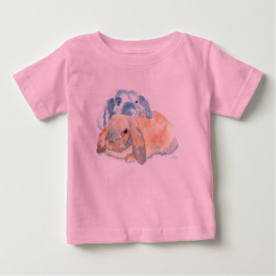 T-shirt de dois coelhos