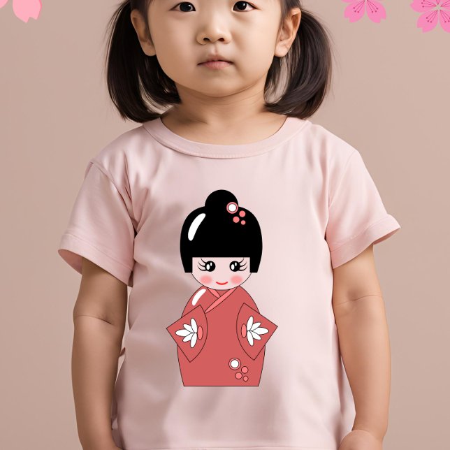 T-Shirt de Doll Kokeshi (Criador carregado)