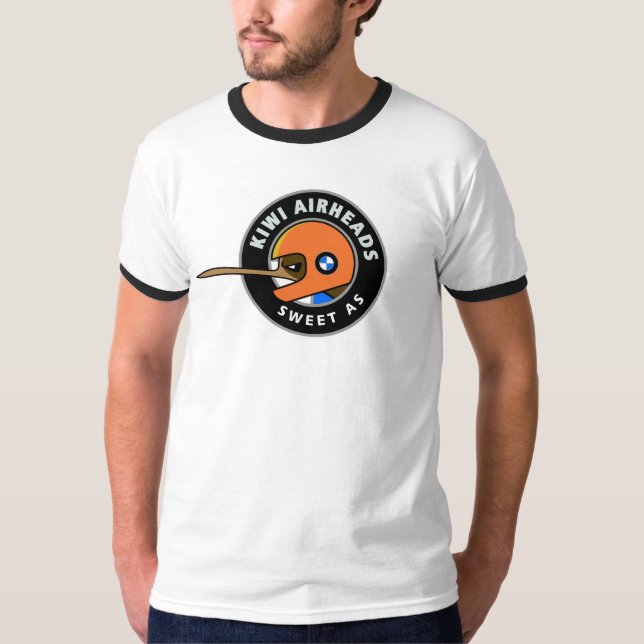 T-shirt de Downunder dos Airheads de BMW (Airheads (Frente)