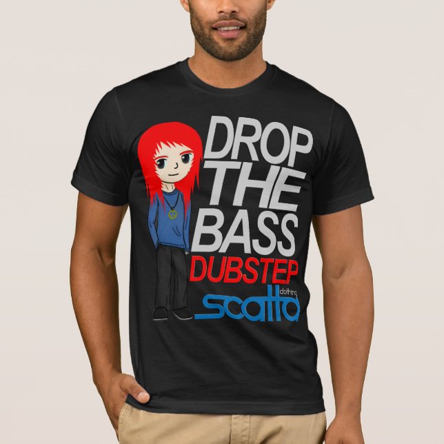 T-shirt de DropTheBass Dubstep (a edição do (Frente)