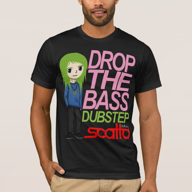 T-shirt de DropTheBass Dubstep (a edição do (Frente)