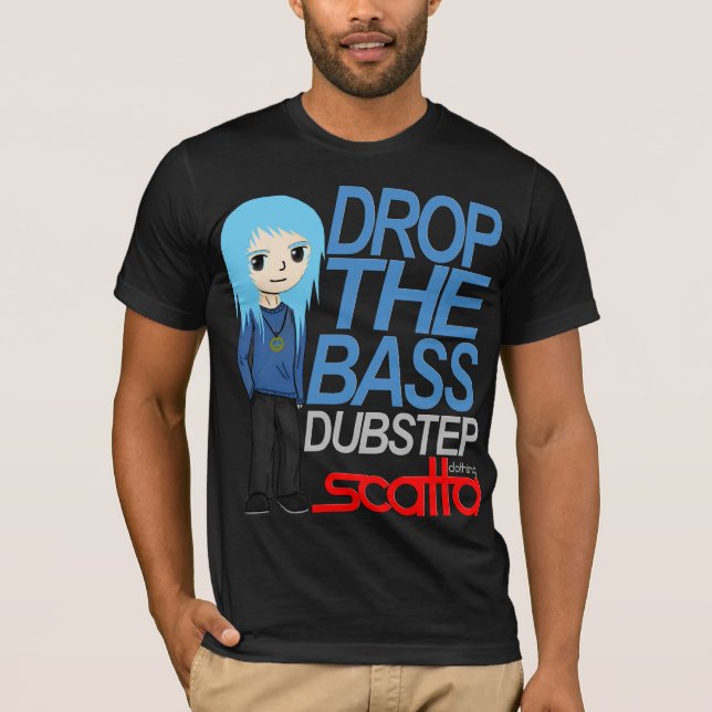 T-shirt de DropTheBass Dubstep (a edição do (Frente)