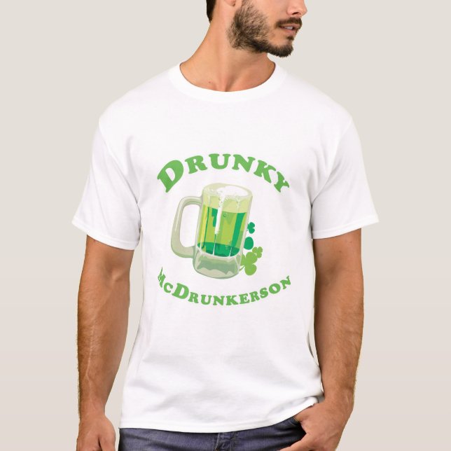 T-shirt de DRUNKY MCDRUNKERSON (Frente)