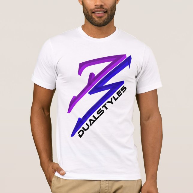 T-shirt de Dualstyles (branco) (Frente)
