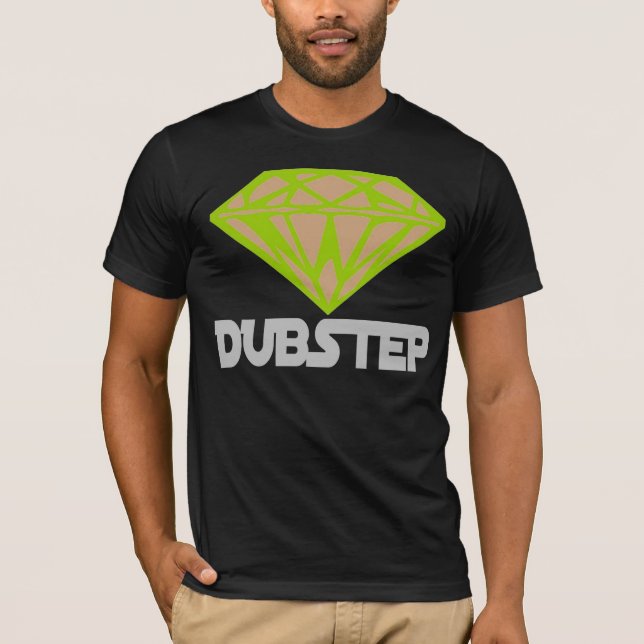 T-shirt de Dubstep do diamante (na VENDA) (Frente)