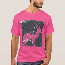 T-shirt de duiker estilizada