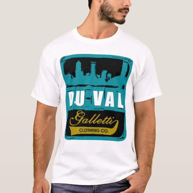 T-SHIRT DE DUVAL EDUN DOS HOMENS DE GALLETTI (Frente)