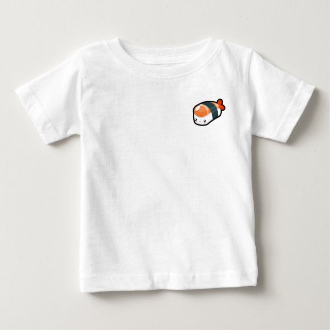 T-shirt de Ebi Nigiri do bebê (Frente)